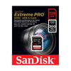 SanDisk 128GB Extreme PRO UHS-II SDXC Memory Card