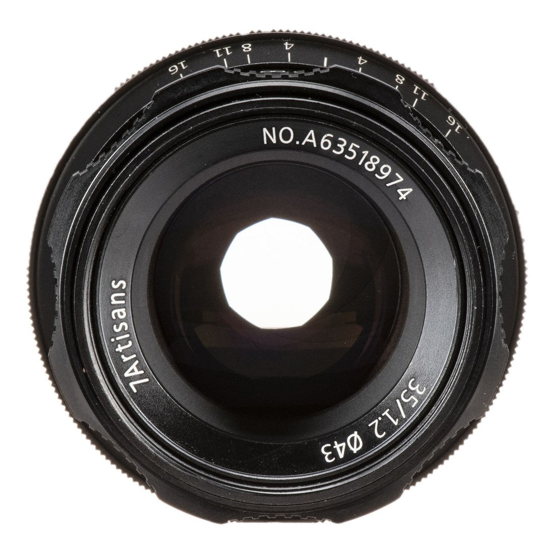 7artisans 35mm f1.2 Lens in Black