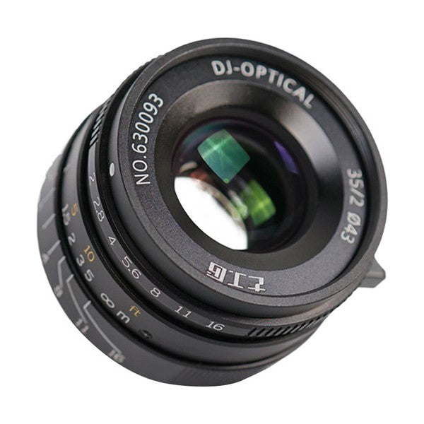 7artisans 35mm f/2 Lens for Leica M in Black
