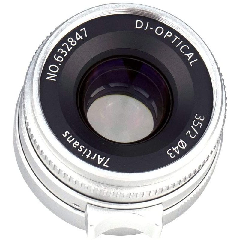 7artisans 35mm f/2 Lens for Leica M in Silver