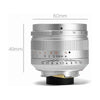 7artisans 50mm f/1.1 Lens for Leica M in Silver