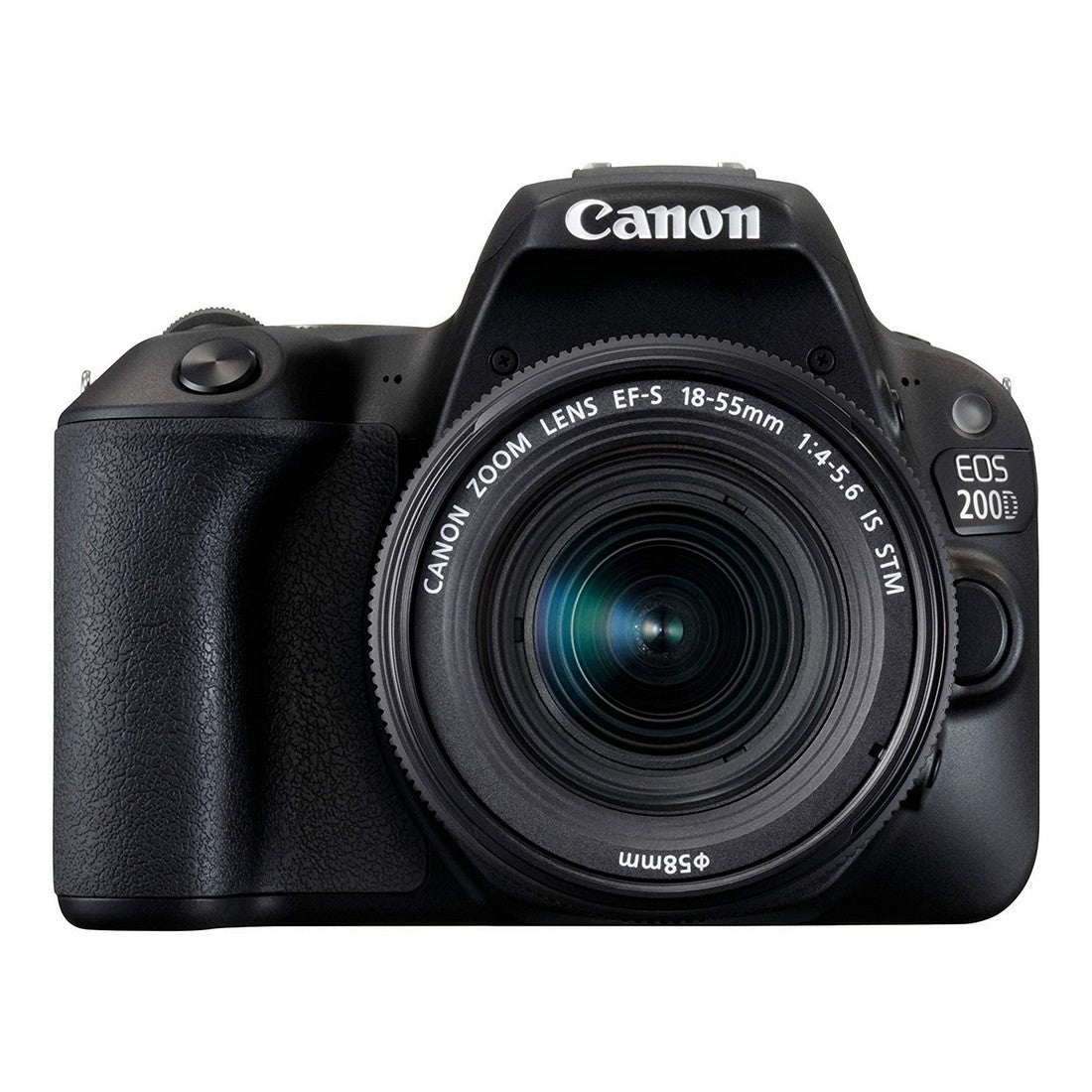 Canon EOS 200D DSLR Camera in Black and EF-S 18-55mm f4-5.6 IS STM Lens