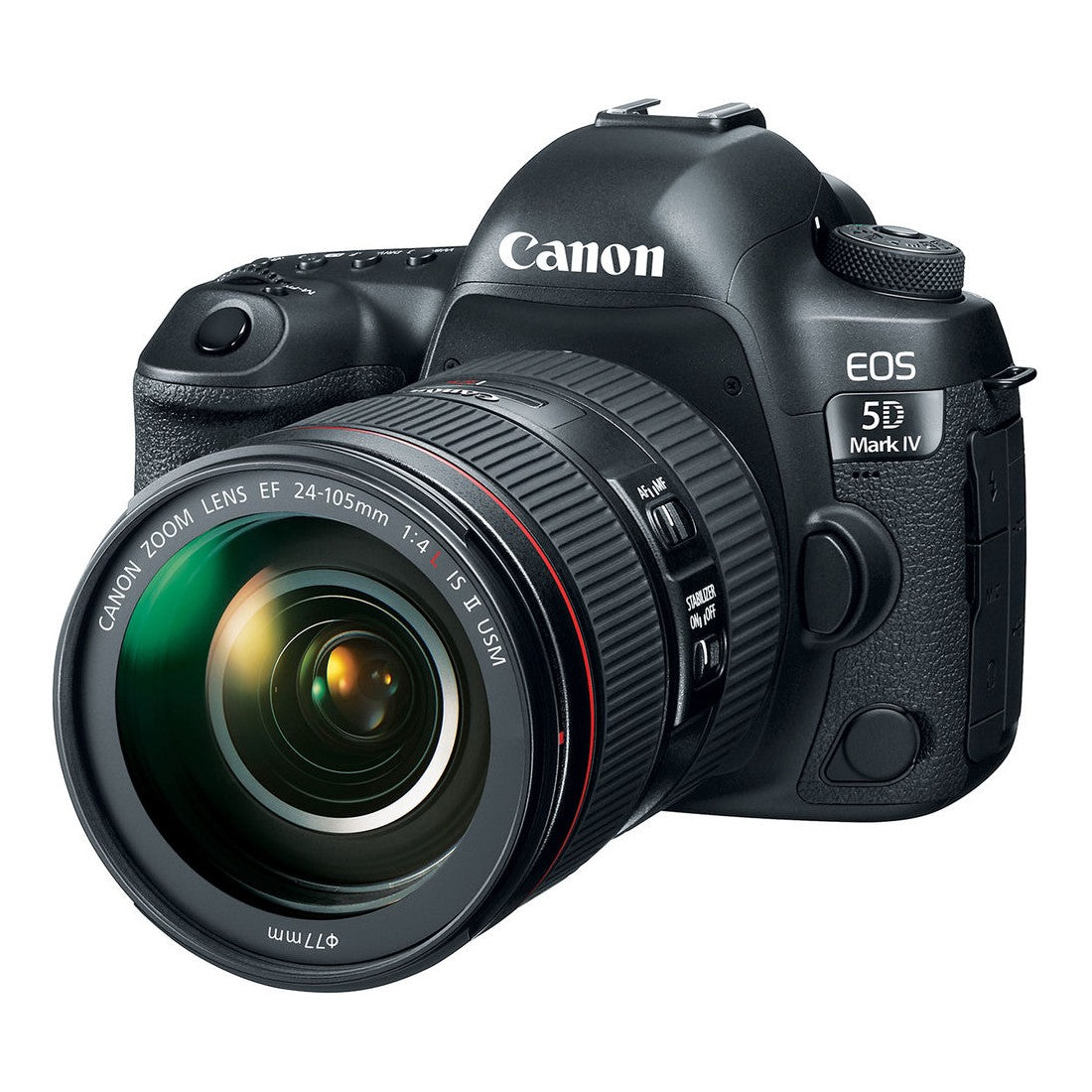 Canon EOS 5D Mark IV DSLR Camera and EF 24-105mm f4L IS II USM Lens
