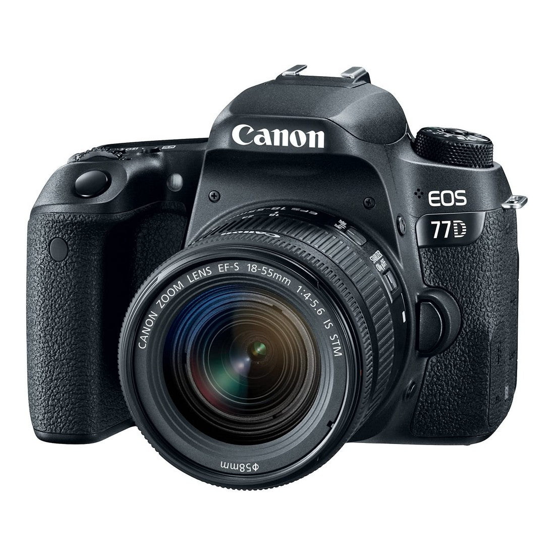 Canon EOS 77D DSLR Camera and 18-55mm Lens