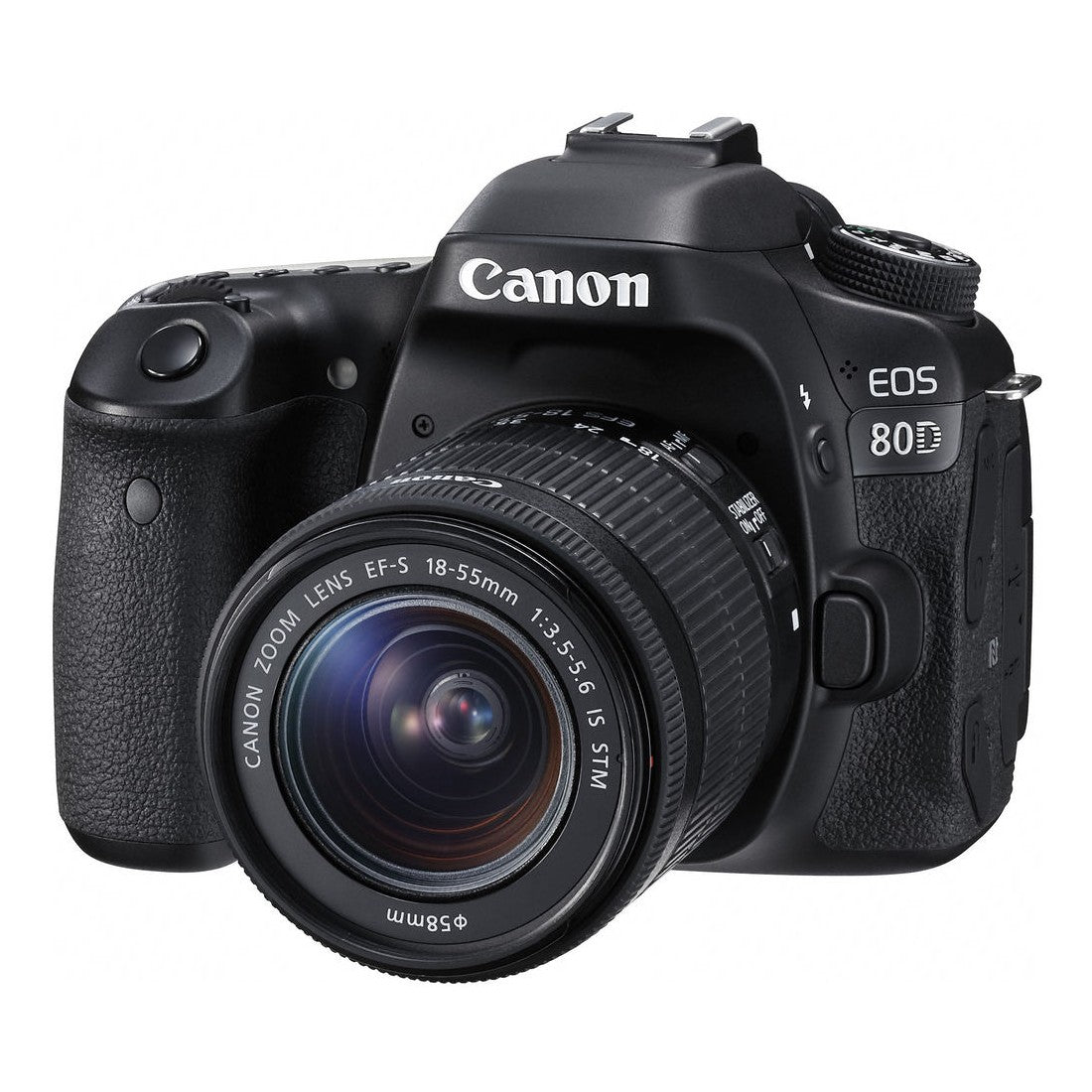 Canon EOS 80D DSLR Camera + EF-S 18-55mm f/3.5-5.6 IS STM Lens Kit