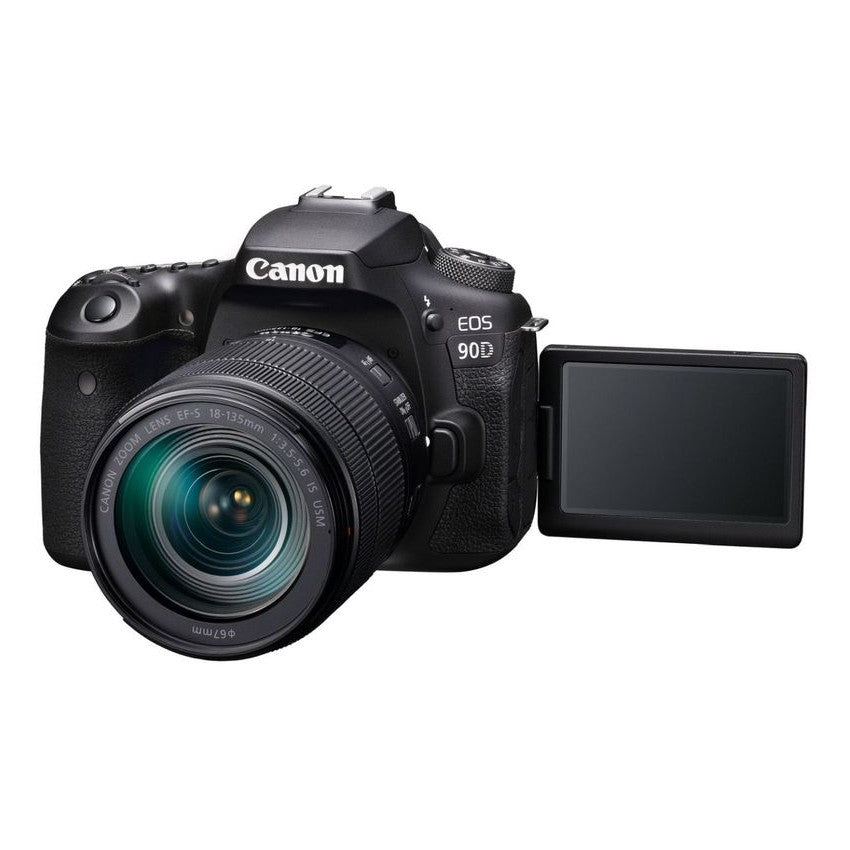 Canon EOS 90D DSLR Camera and EF-S 18-135mm f/3.5-5.6 IS USM Kit