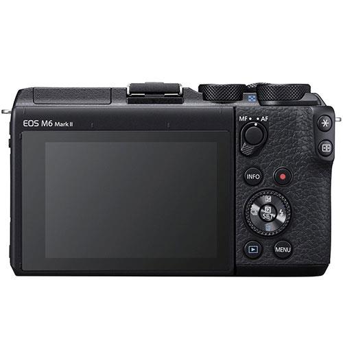 Canon EOS M6 Mark II Mirrorless Camera Body in Black