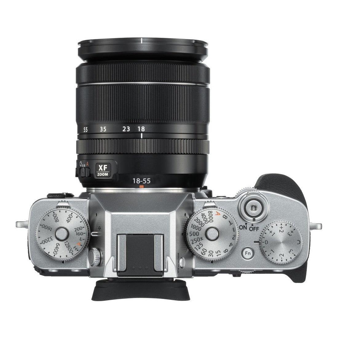 Fujifilm X-T3 Mirrorless Camera and 18-55mm f2.8-4 R OIS Lens in Silver