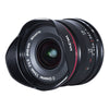 7.5mm f/2 MFT Lens (Ultra-Light Version) for Micro Four Thirds in Black