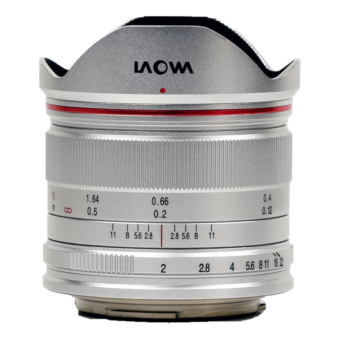 Laowa 7.5mm f2 MFT Lens (Ultra-Light Version) for Micro Four Thirds in Silver