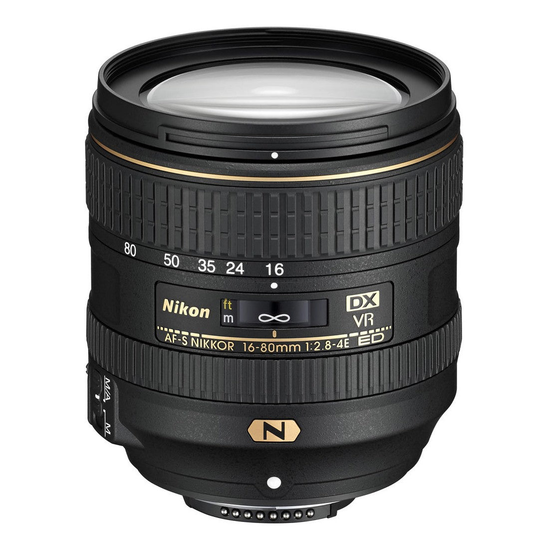 Nikon AF-S DX NIKKOR 16-80mm f2.8-4E ED VR Lens