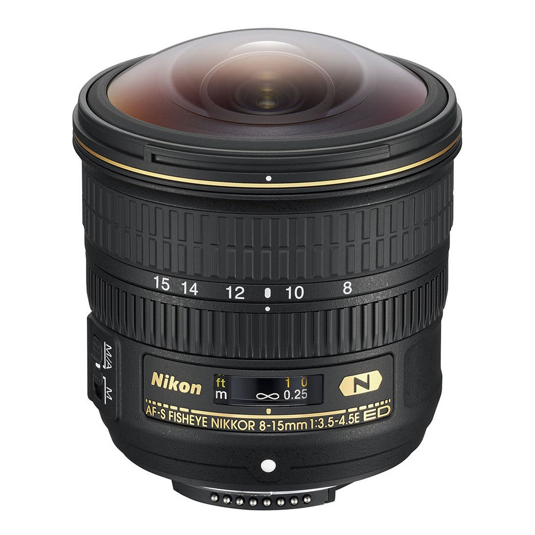 Nikon AF-S Fisheye NIKKOR 8-15mm f3.5-4.5E ED Lens