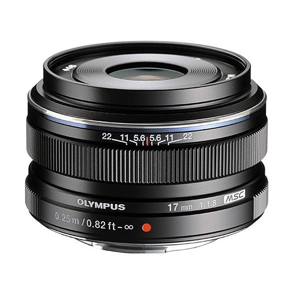 Olympus M.ZUIKO Digital 17mm f1.8 Lens in Black