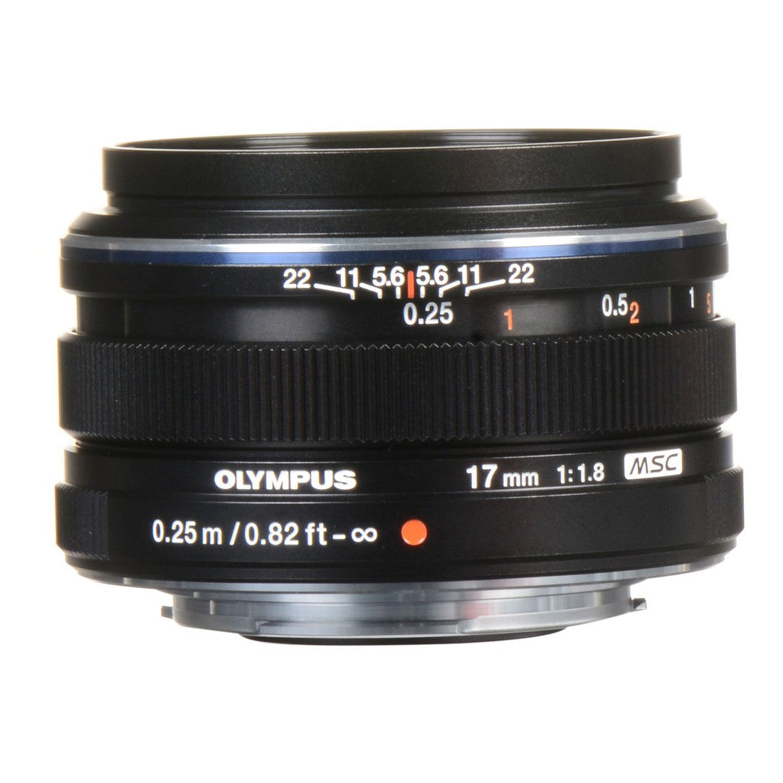 Olympus M.ZUIKO Digital 17mm f1.8 Lens in Black