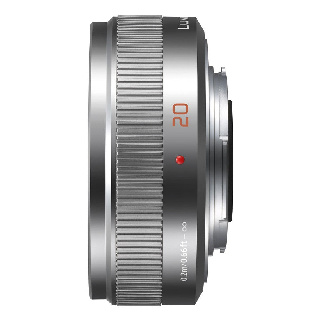 Panasonic Lumix G 20mm f/1.7 II ASPH. Lens in Silver