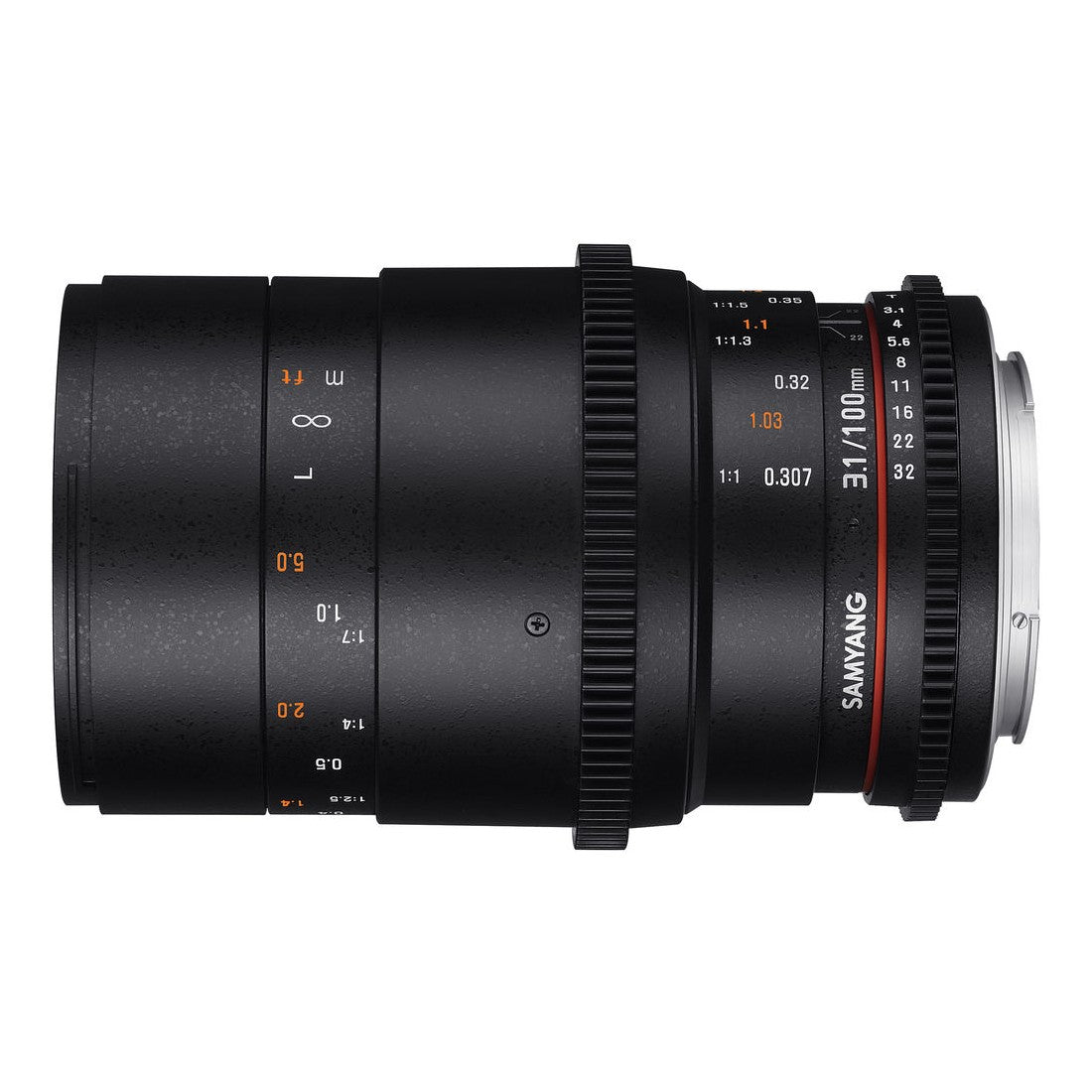 Samyang 100mm T3.1 VDSLR II Macro Cine Lens