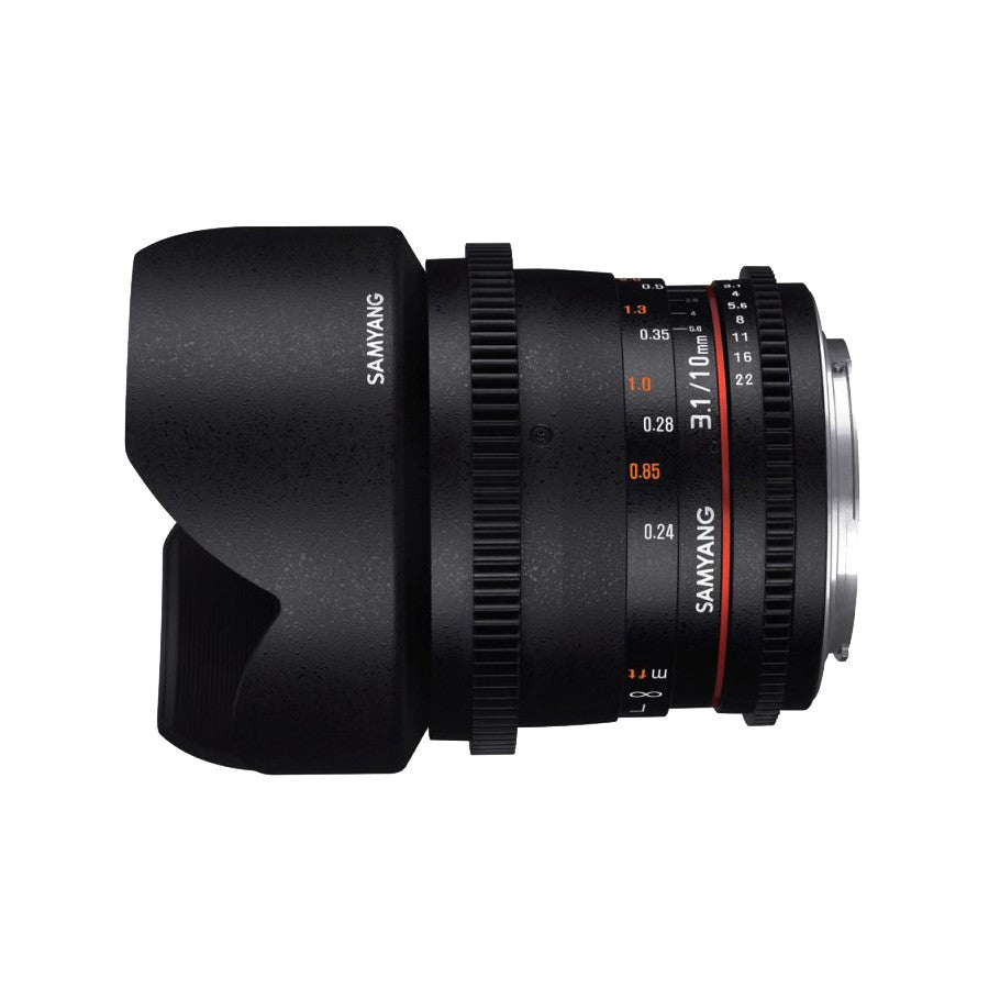 Samyang 10mm T3.1 ED AS NCS CS VDSLR Lens – ZoomFotopro Camera