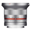 Samyang 12mm f2.0 NCS CS Lens in Silver