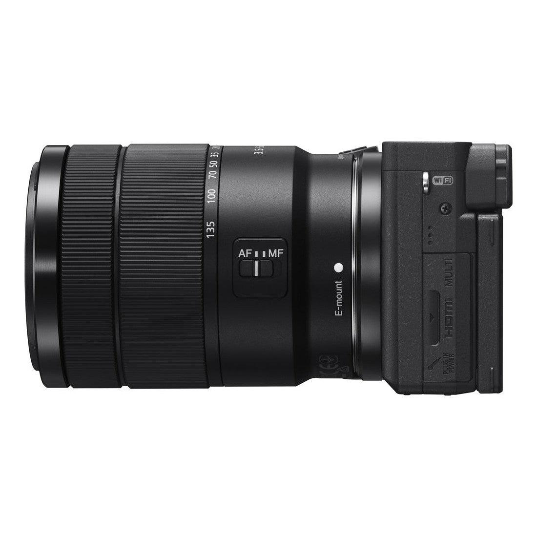 Sony Alpha a6400 Mirrorless Camera and 18-135mm lens in Black