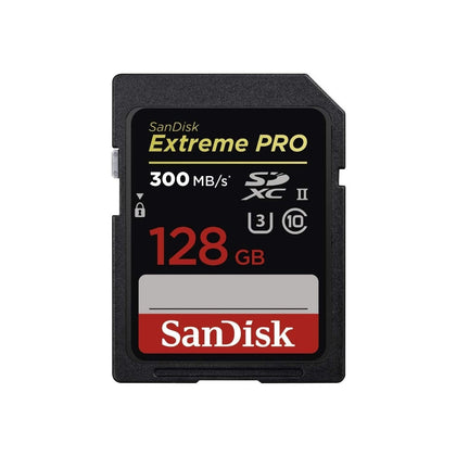 SanDisk 128GB Extreme PRO UHS-II SDXC Memory Card