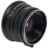 7artisans 25mm f1.8 Lens in Black