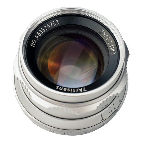 7artisans 35mm f/1.2 Lens in Silver – ZoomFotopro Camera 7artisans 35mm f/1.2 Lens in Silver – ZoomFotopro Camera
