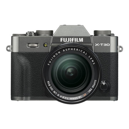 Fujifilm X-T30 Mirrorless Camera and 18-55mm Lens kit in Charcoal Silver