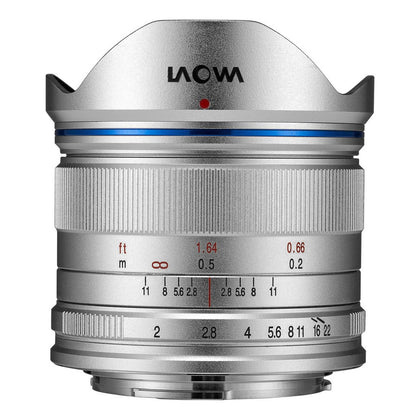 Laowa 7.5mm f/2 MFT Lens for Micro Four Thirds in Silver