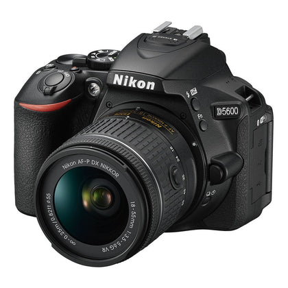 Nikon D5600 DSLR Camera and AF-P DX Nikkor 18-55mm f/3.5-5.6G VR