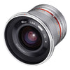 Samyang 12mm f2.0 NCS CS Lens in Silver