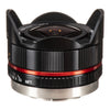 Samyang 7.5 mm f3.5 UMC Fish-eye MFT Lens in Black