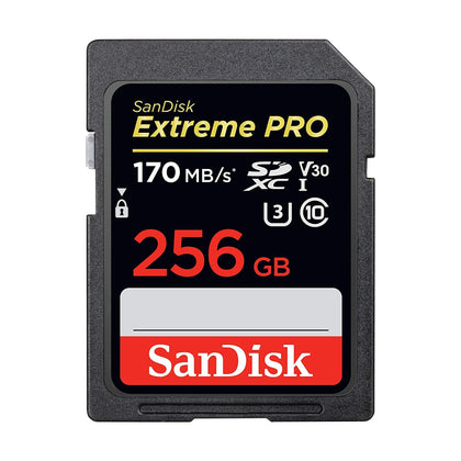 SanDisk 256GB Extreme PRO UHS-I SDXC Memory Card