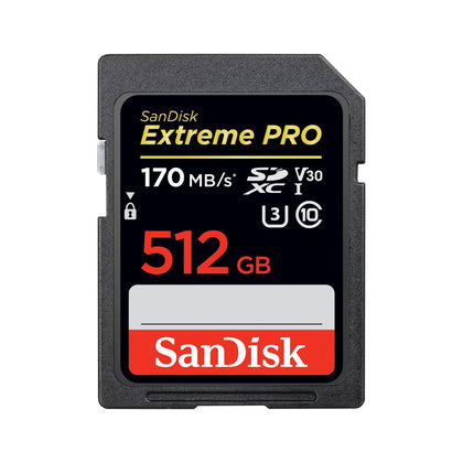 SanDisk 512GB Extreme PRO UHS-I SDXC Memory Card