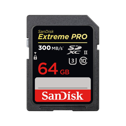 SanDisk 64GB Extreme PRO UHS-II SDXC Memory Card