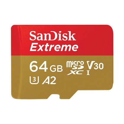 SanDisk 64GB Extreme UHS-I microSDXC Memory Card