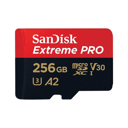 SanDisk Extreme Pro Micro SDXC 256GB SDSQXCZ Memory Card