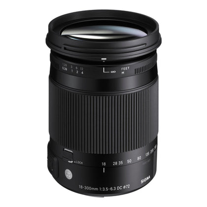 Sigma 18-300mm f3.5-6.3 DC MACRO OS HSM Contemporary Lens for Canon EF