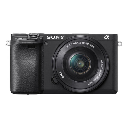 Sony Alpha a6400 Mirrorless Camera and 16-50 Lens in Black