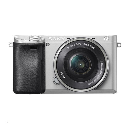 Sony Alpha a6400 Mirrorless Camera and 16-50mm Lens in Silver